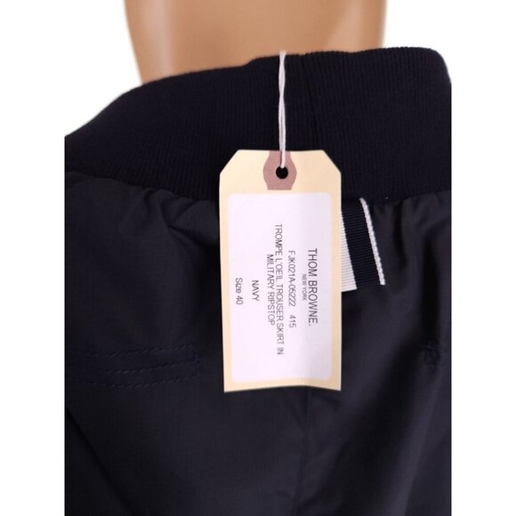 Thom Browne Thompe L'oeil Trouser Skirt Size IT 40 US S Military Ripstop - Picture 9 of 11